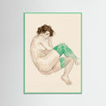 Mint Wood Bending Nude Study