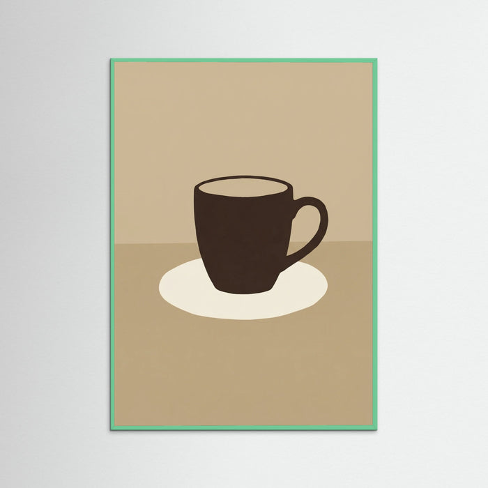 Mint Wood Beverage Silhouette