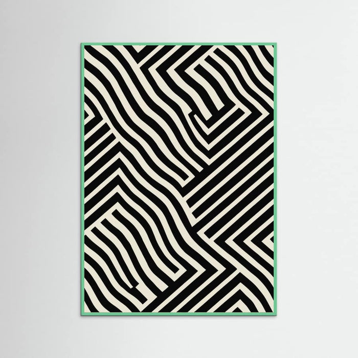 Black And White Poster – plakat og kunsttryk