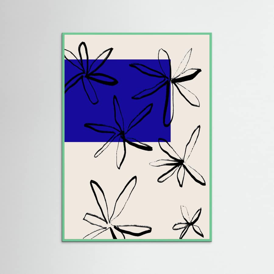 Mint Wood Bloomingpetalsno04 Poster