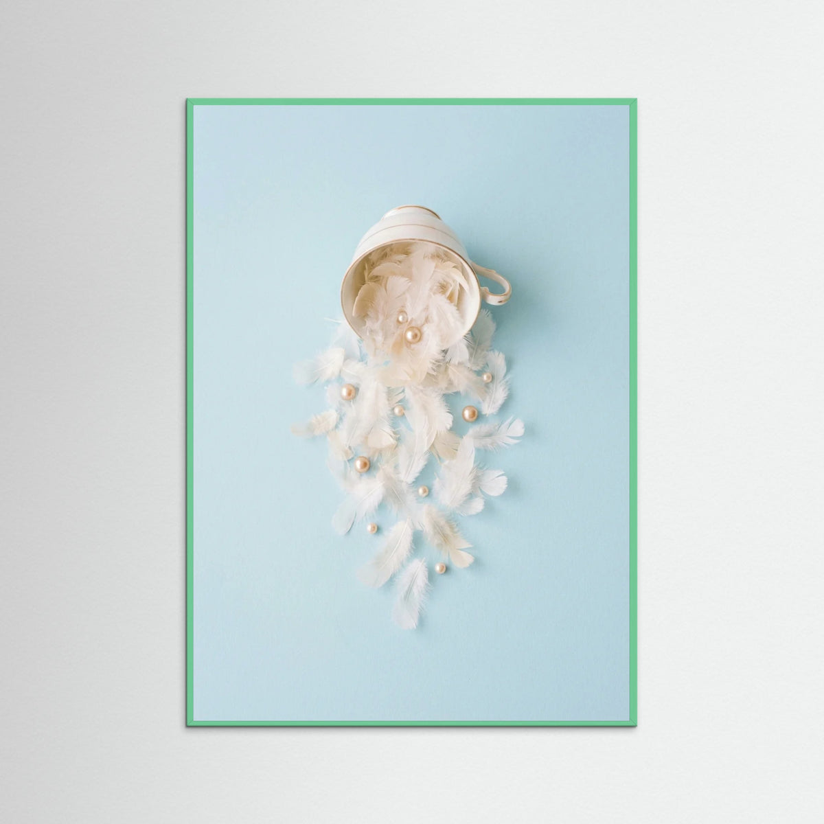 Mint Wood Blossom Cone