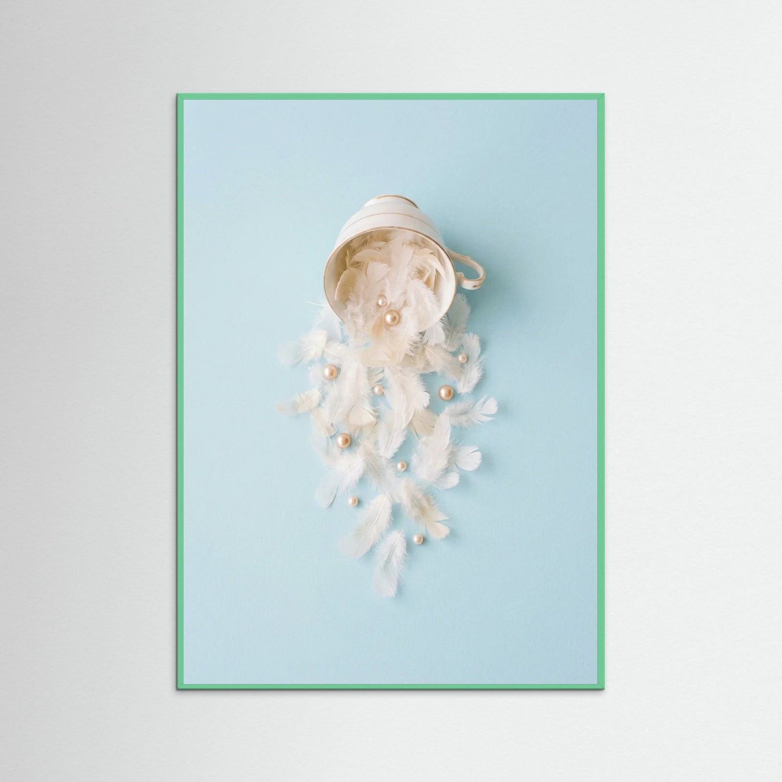 Mint Wood Blossom Cone