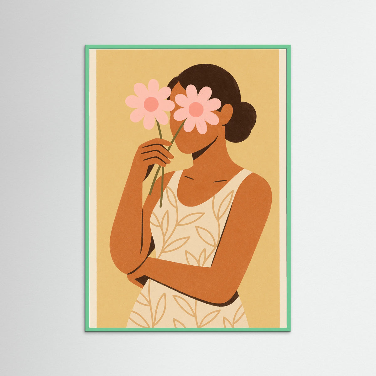 Mint Wood Blossom Embrace