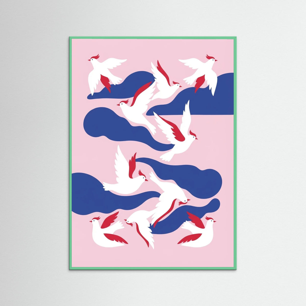 Mint Wood Blossom Leaf