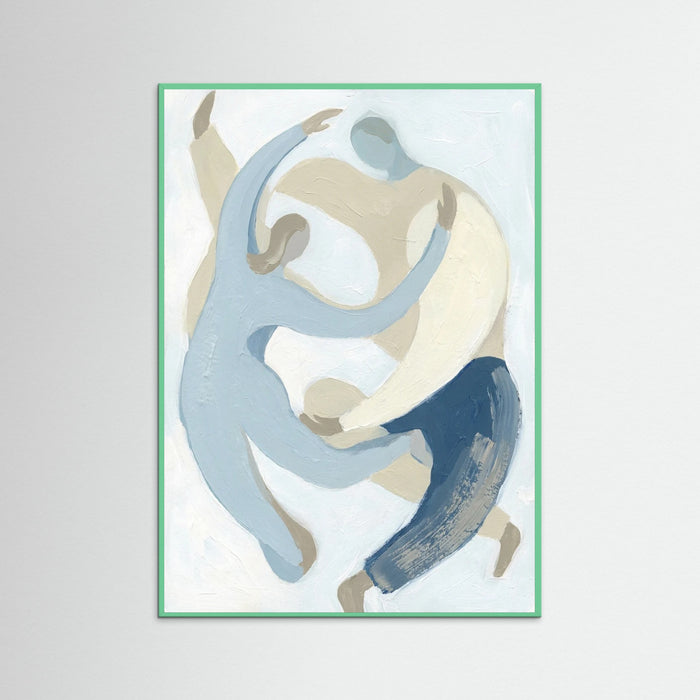Mint Wood Blue Intertwine