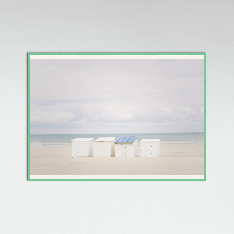 Blue Roof Poster – plakat og kunsttryk