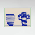 Blue Vases Poster – poster and art print