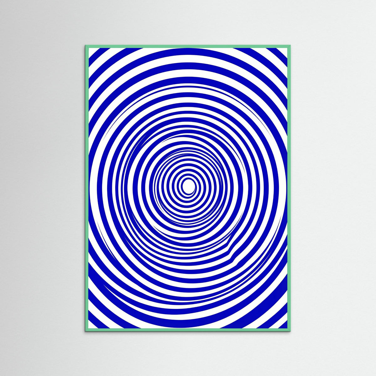 Mint Wood Blue Wave Bauhaus