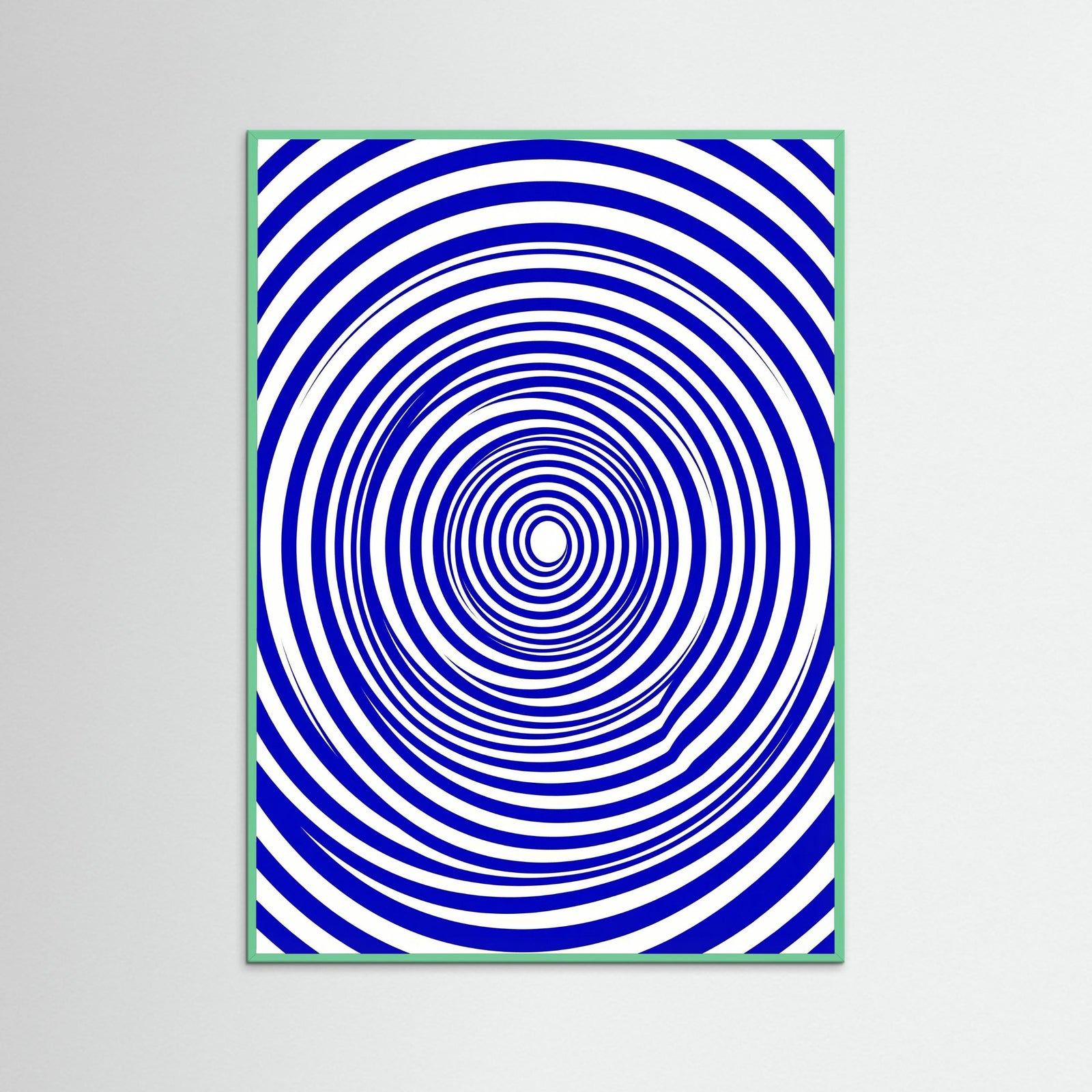 Mint Wood Blue Wave Bauhaus