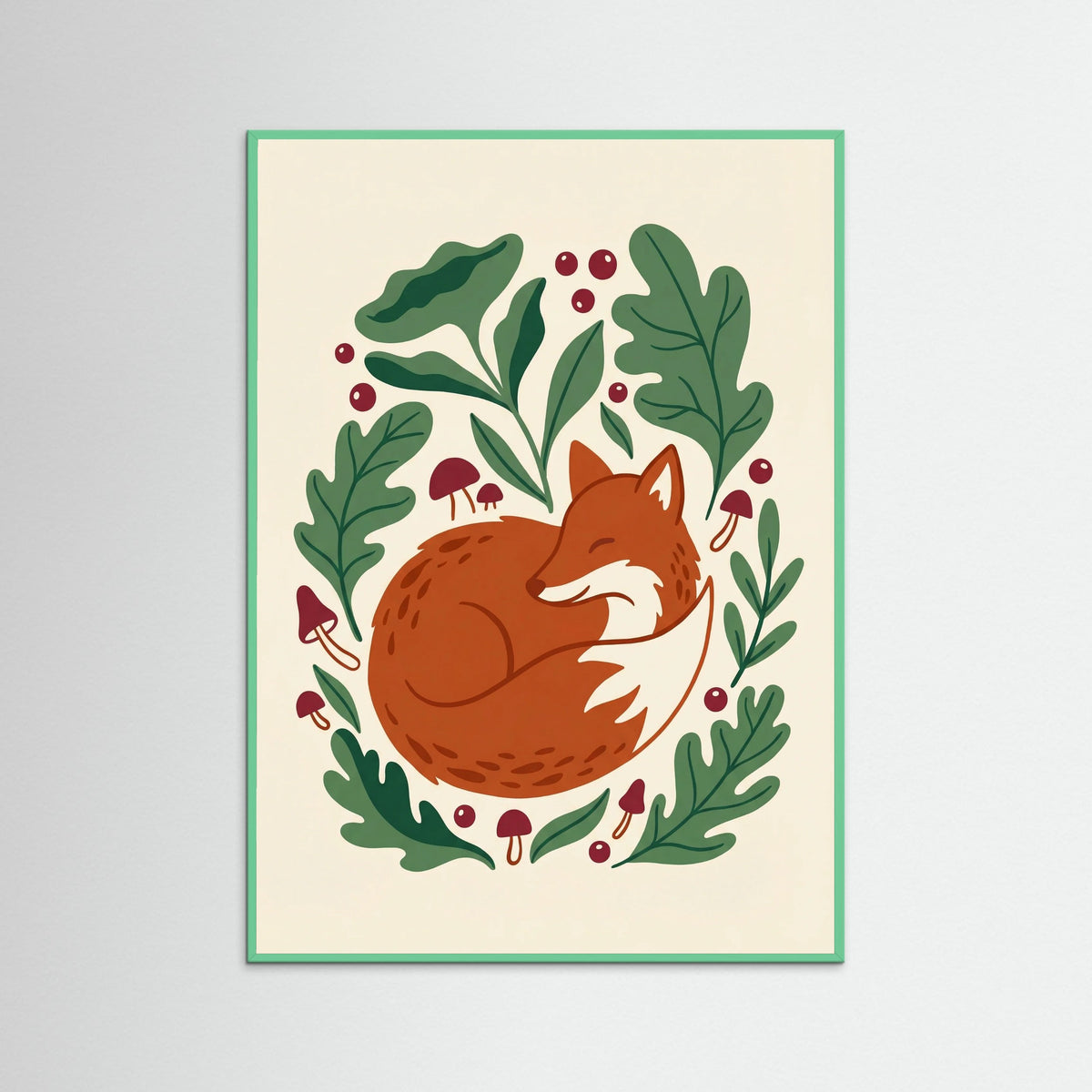 Mint Wood Bluebirds Dance