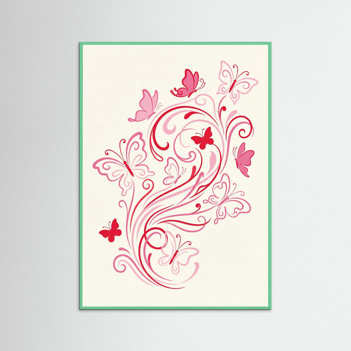 Mint Wood Blush Bloom