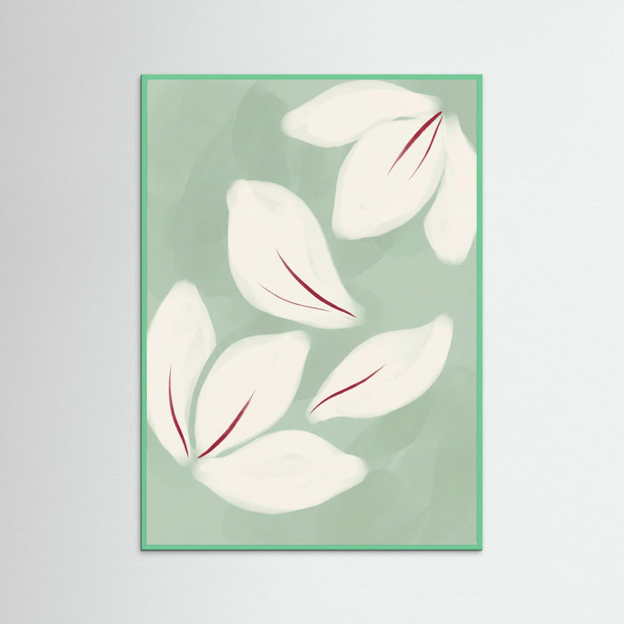 Mint Wood Blush Blooms
