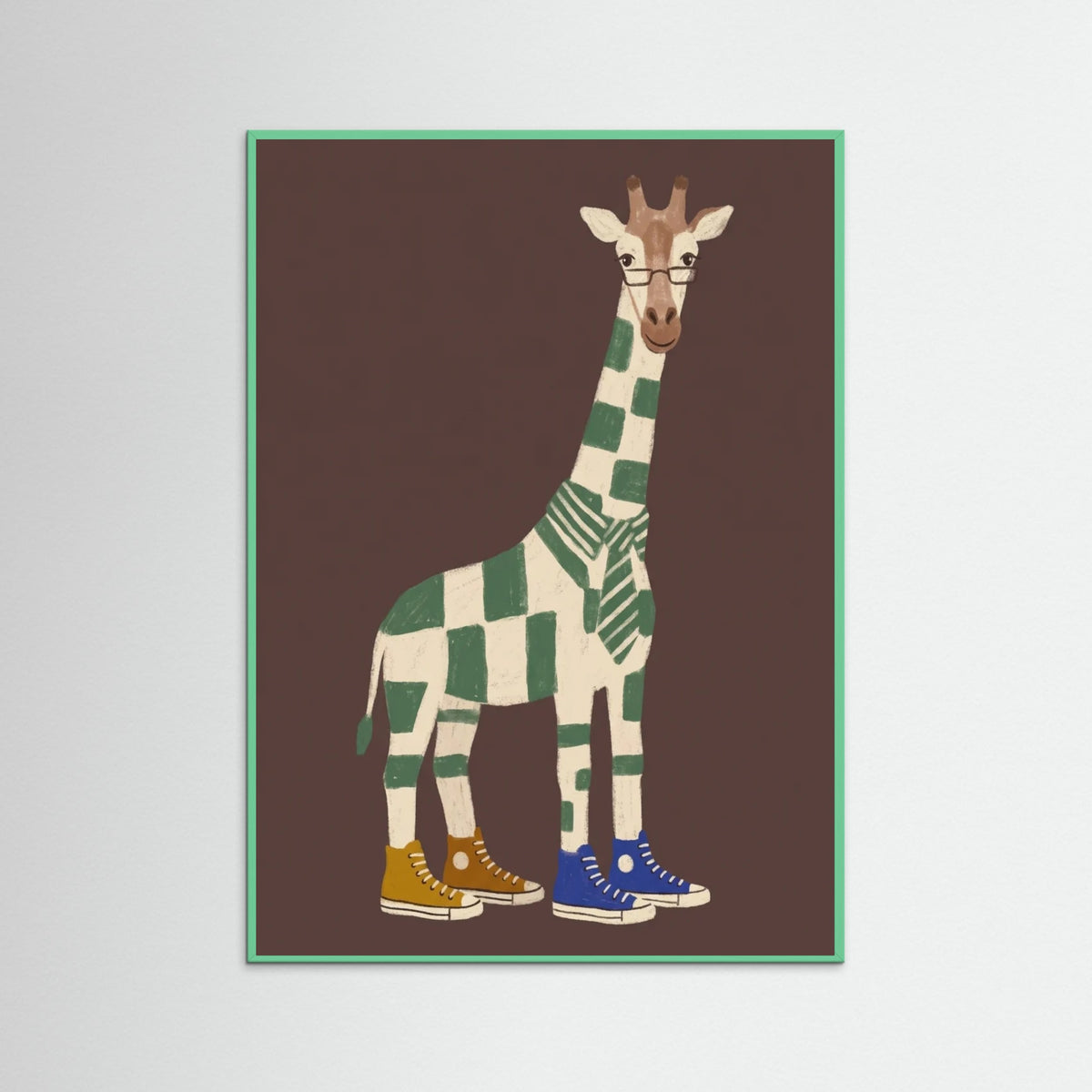 Mint Wood Bohemian Elephant