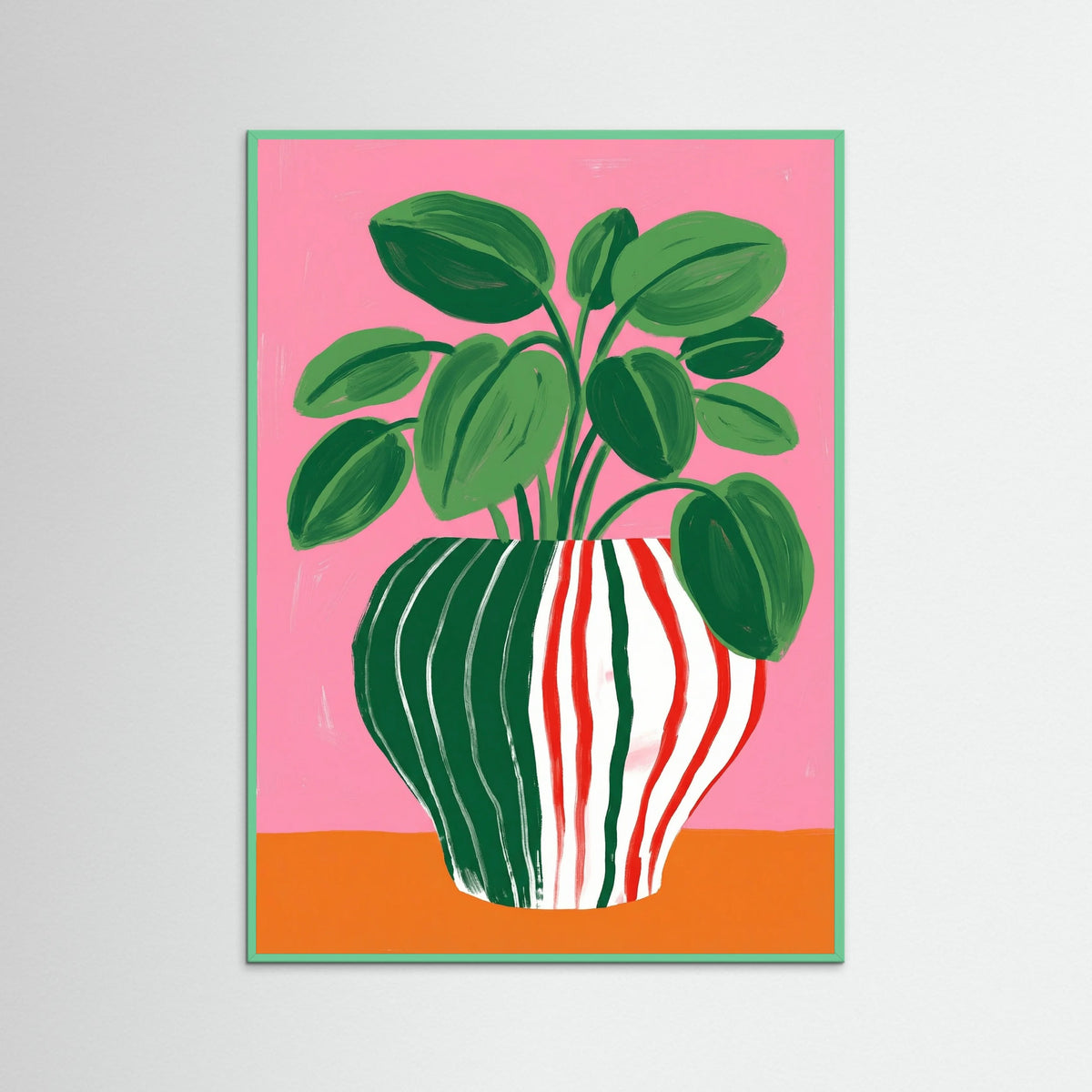 Mint Wood Bold Cherry Still Life