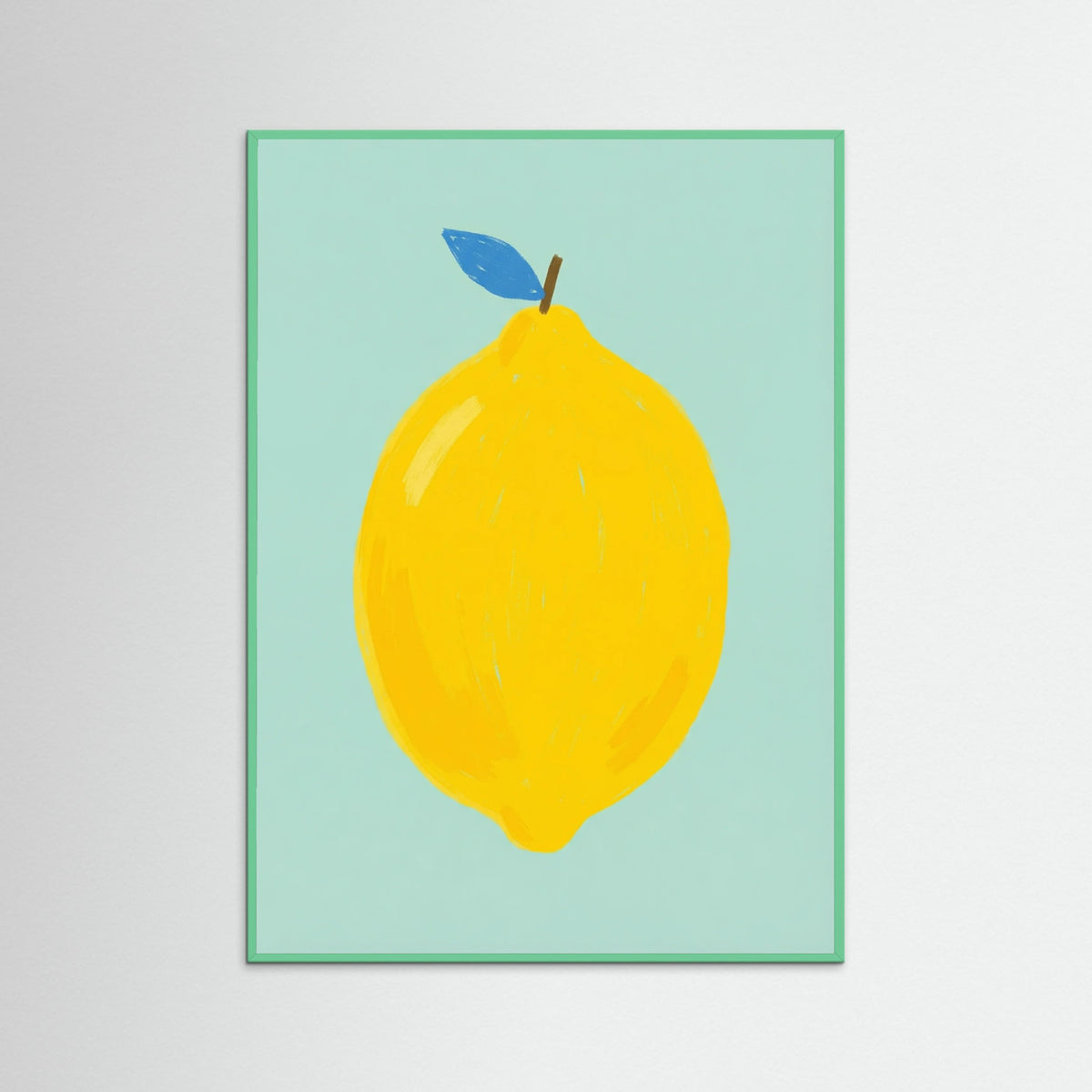 Mint Wood Bold Green Pear