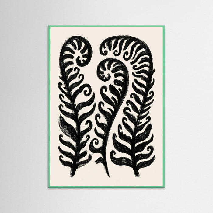 Mint Wood Bold Vase Blooms