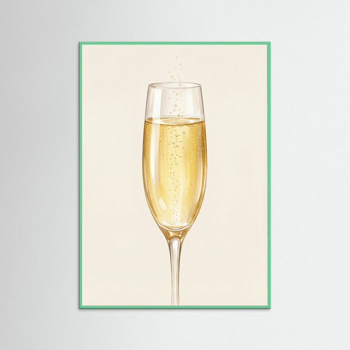 Mint Wood Bubbly Celebrations