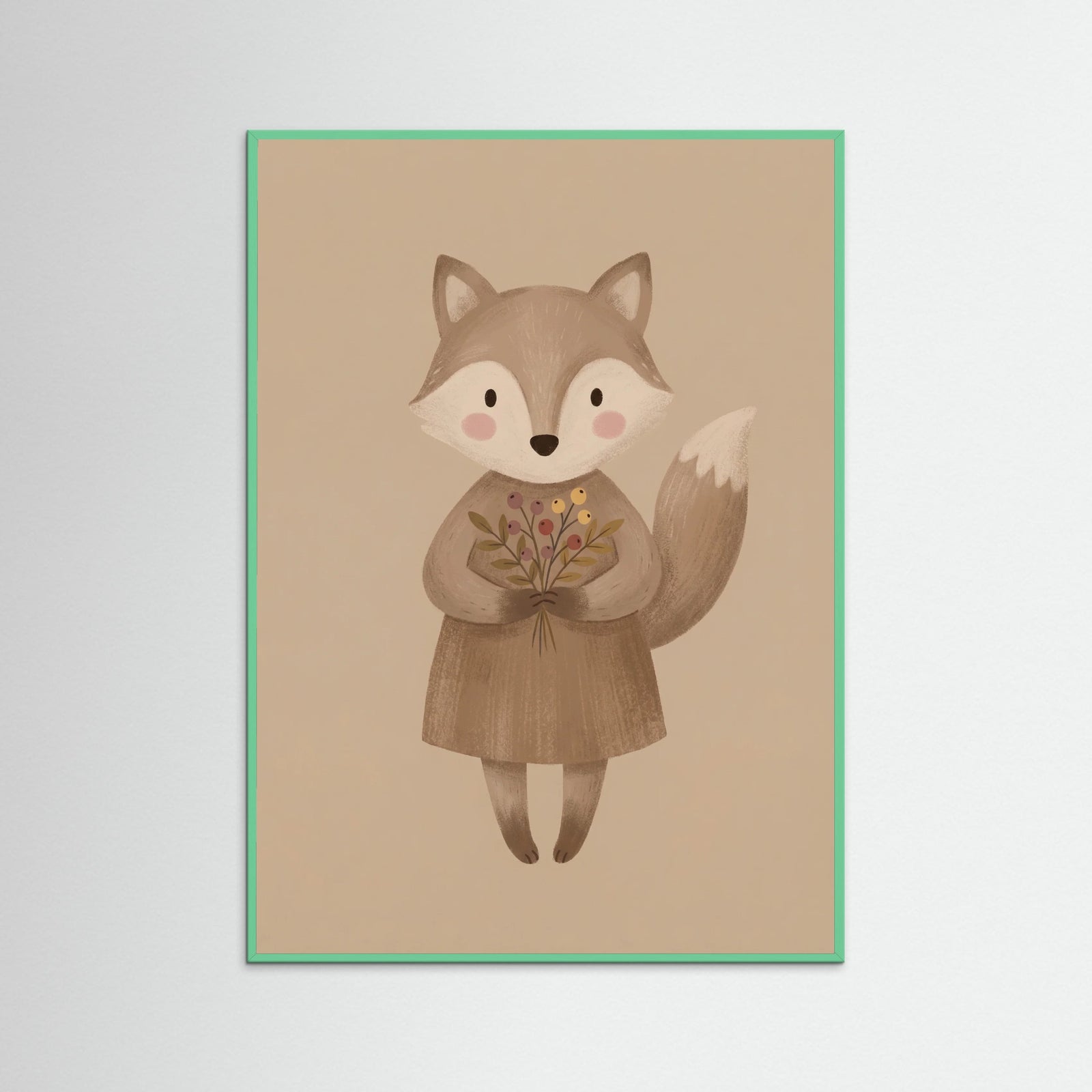 Mint Wood Bunnys Bouquet