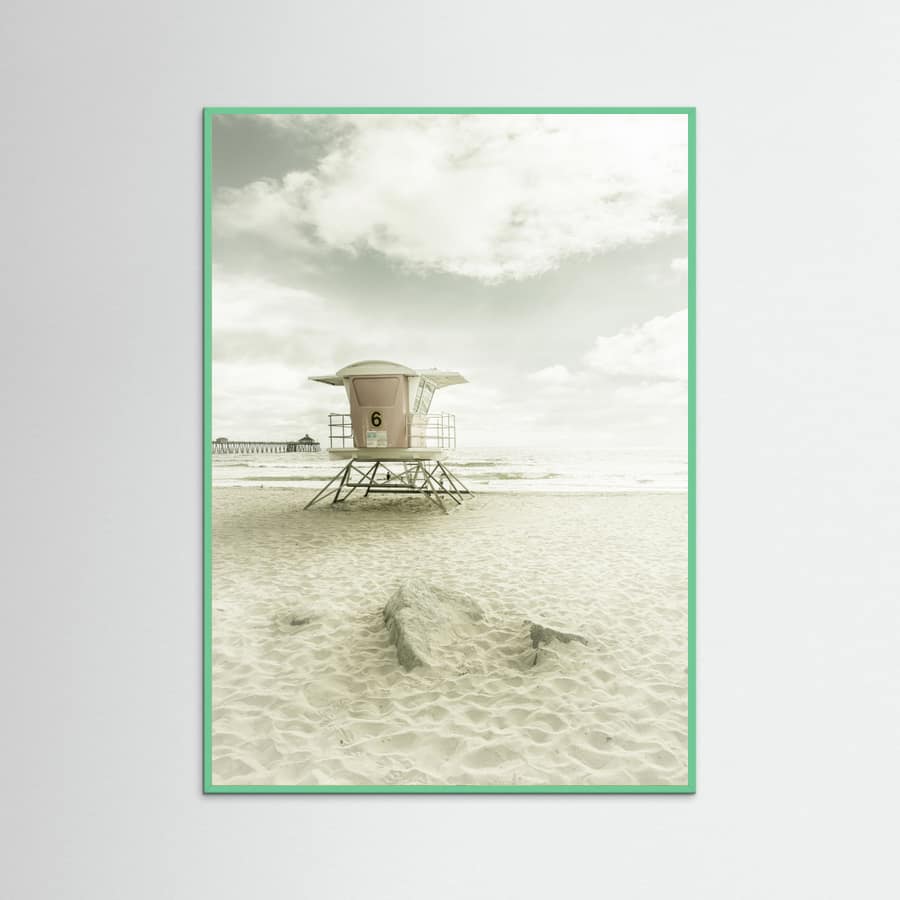 Affiche CALIFORNIA Vintage Imperial Beach – affiche et impression d’art