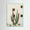 Mint Wood Cabo Cactus IX Poster