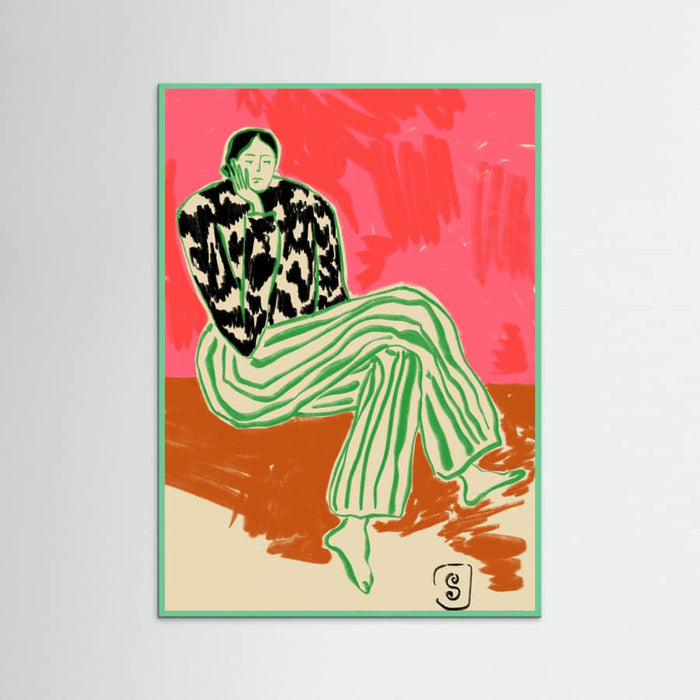 Poster Calm Woman Portrait – poster e stampa artistica
