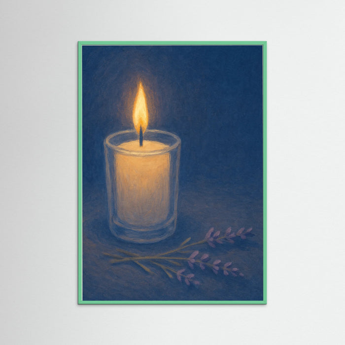 Mint Wood Candlelight Evening