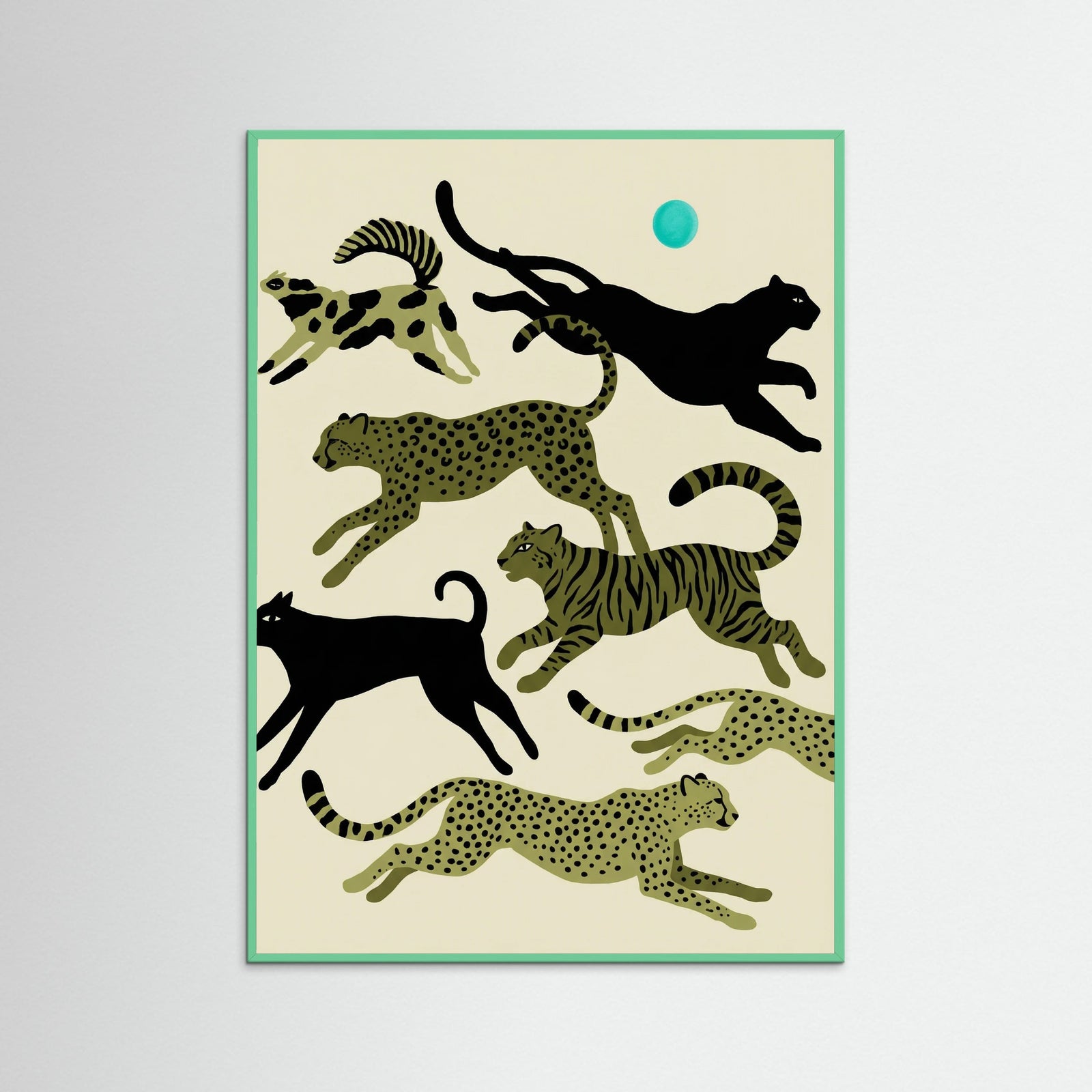 Mint Wood Canine Pursuit