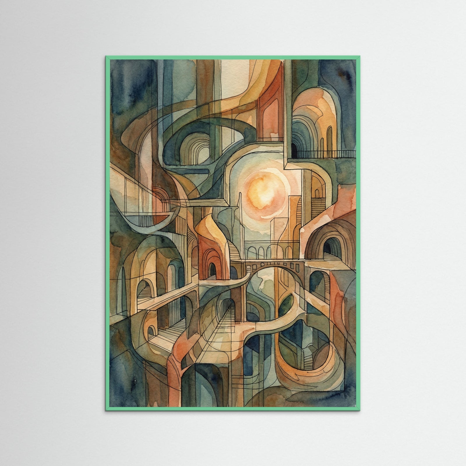 Mint Wood Celestial Architecture