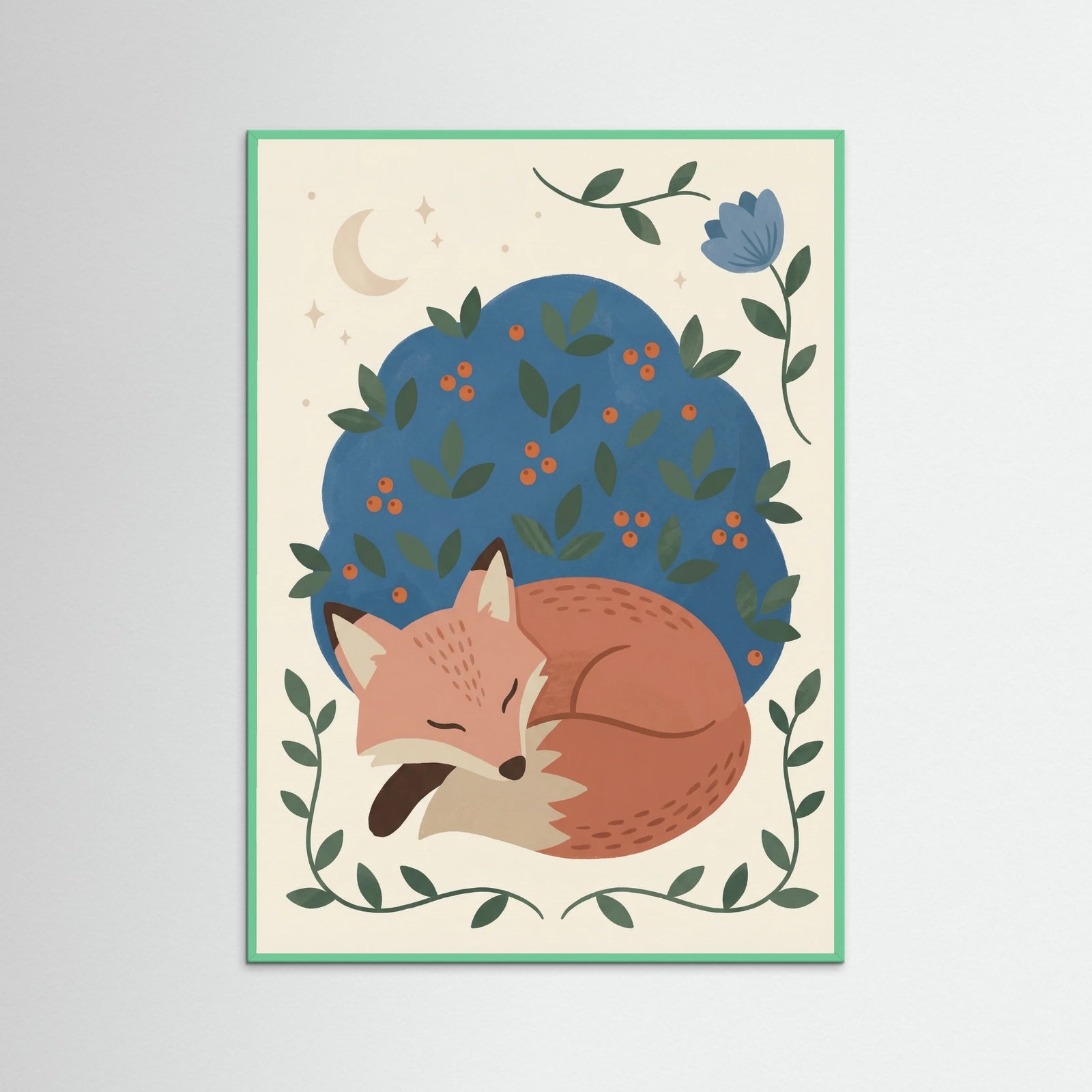 Mint Wood Celestial Duck