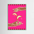 Mint Wood Celestial Exchange – A Couple Of Moons Poster