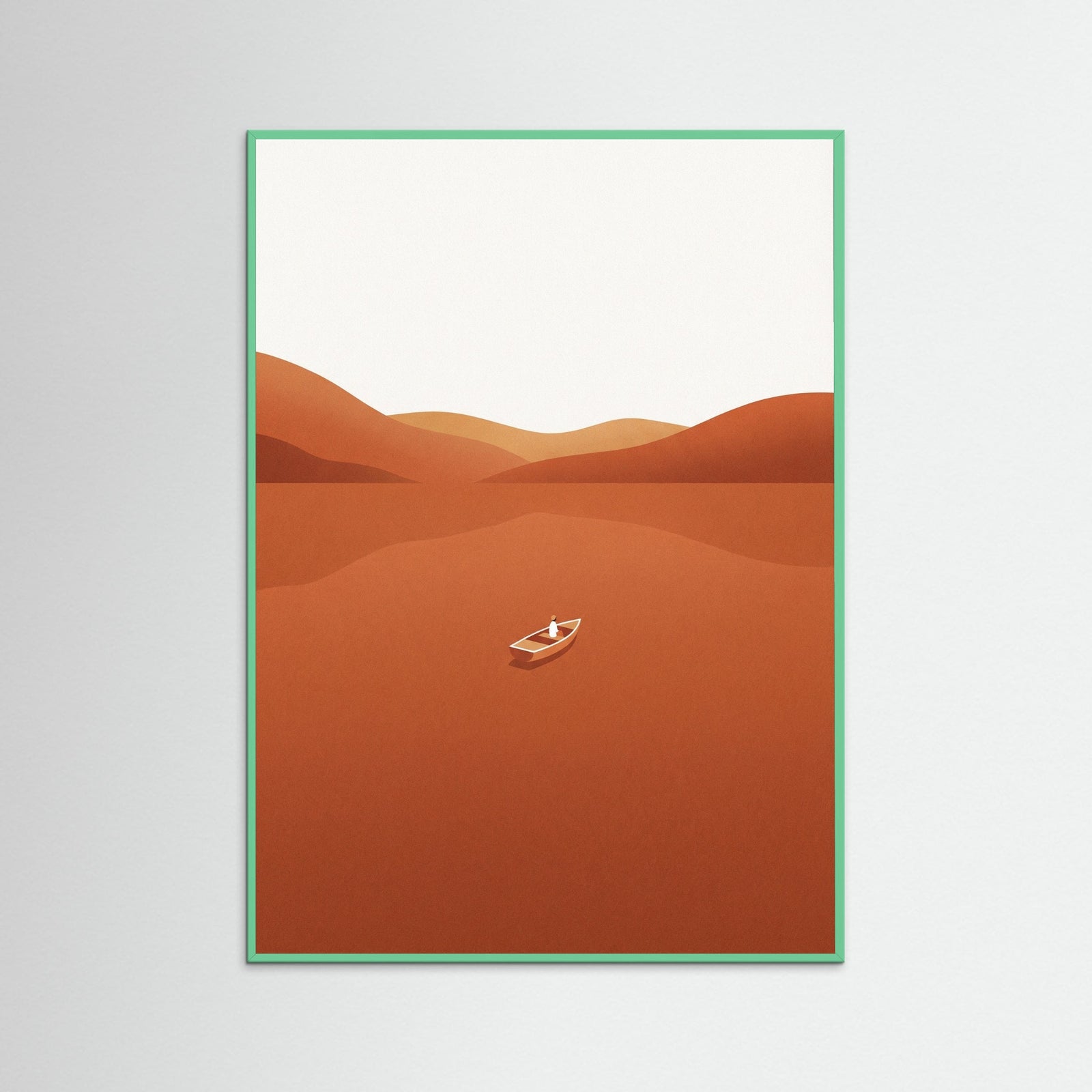 Mint Wood Centered Solitude