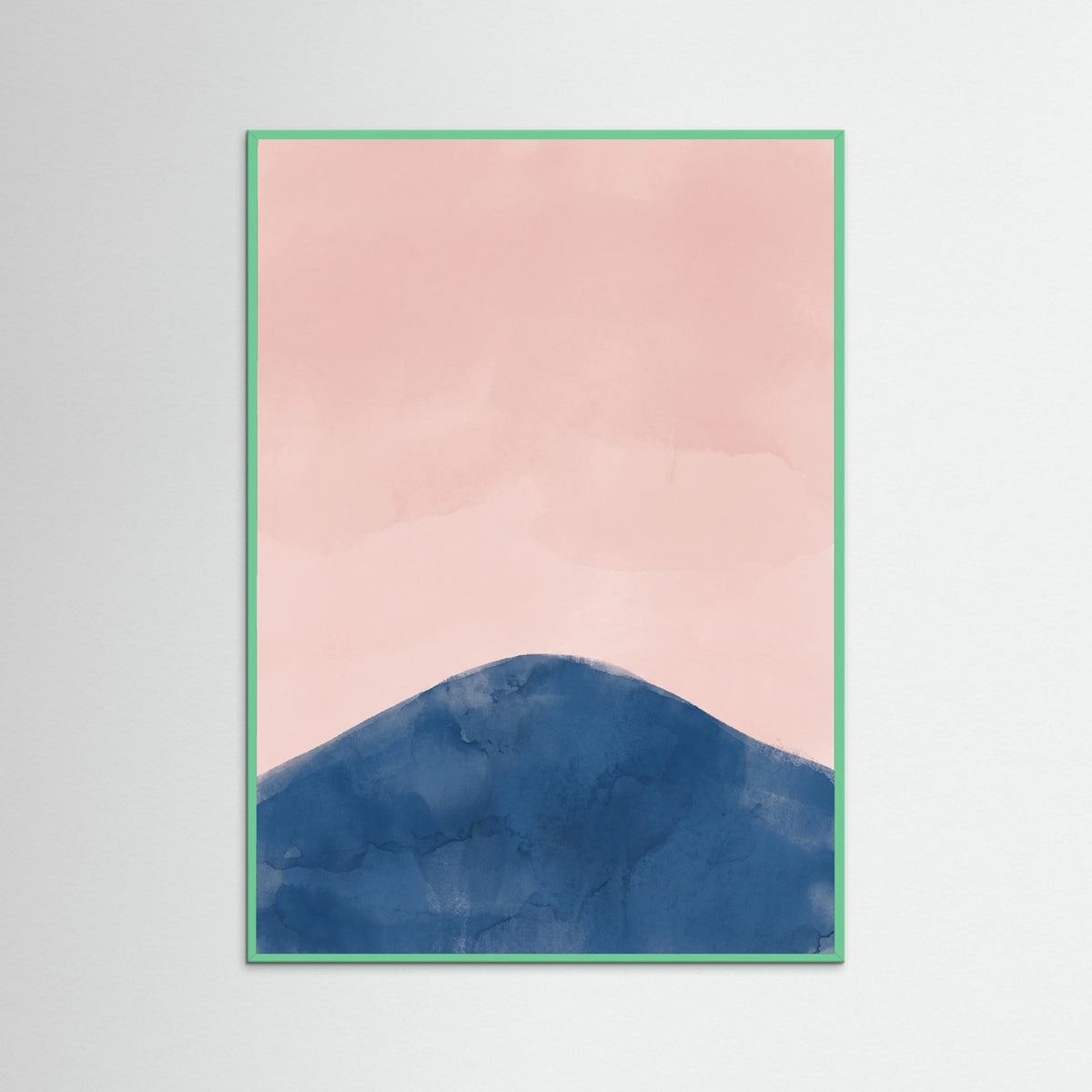 Mint Wood Cerulean Vessel