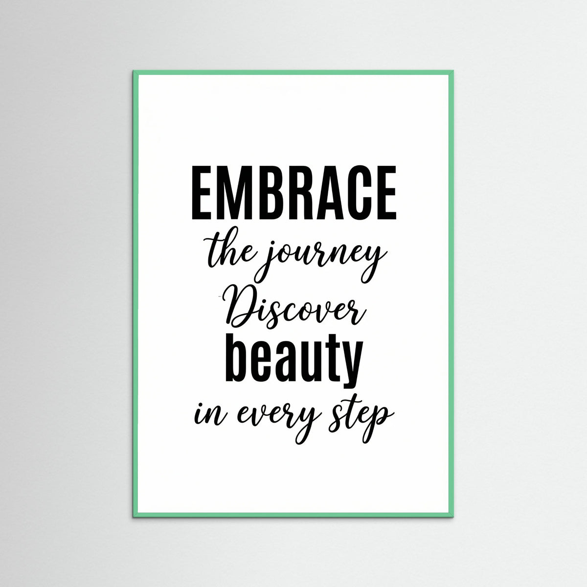 Mint Wood Cherished Moments