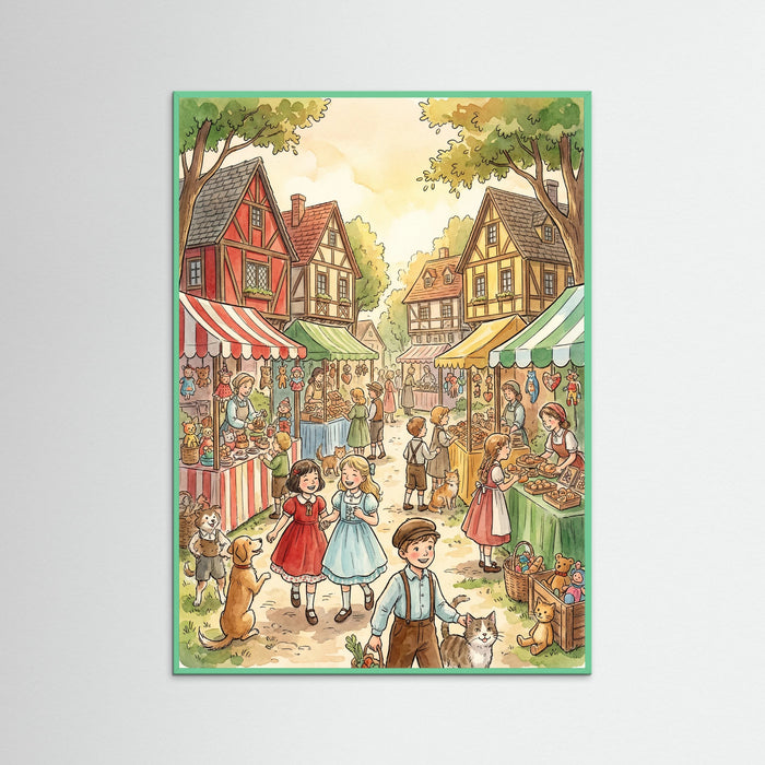 Mint Wood Childhood Street Fun