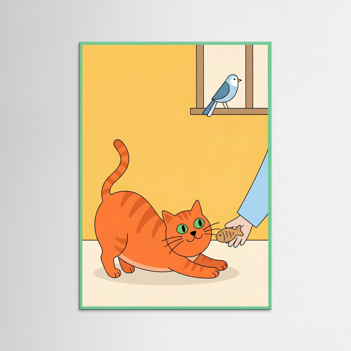 Mint Wood Childish Pet Love