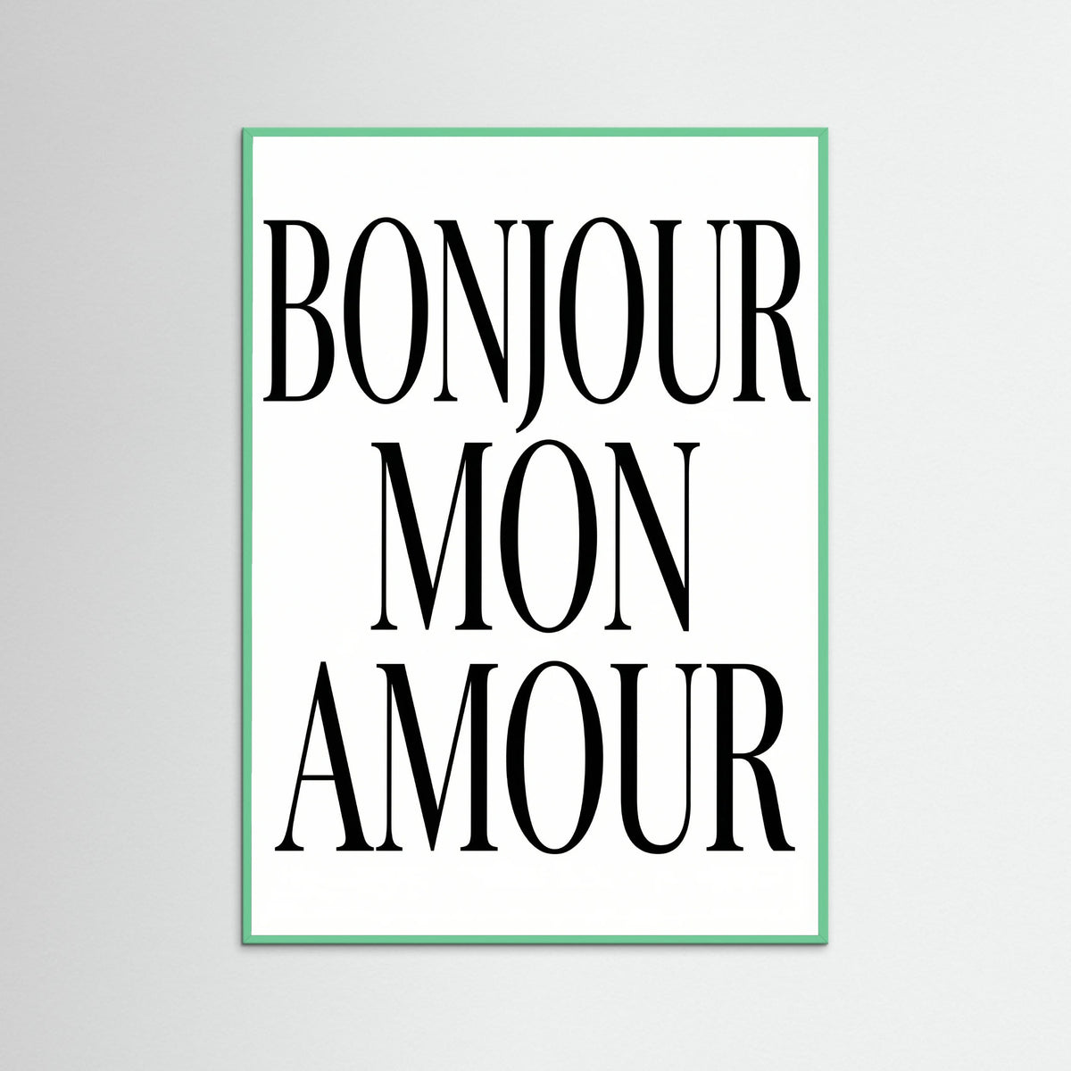 Mint Wood Ciao Bella