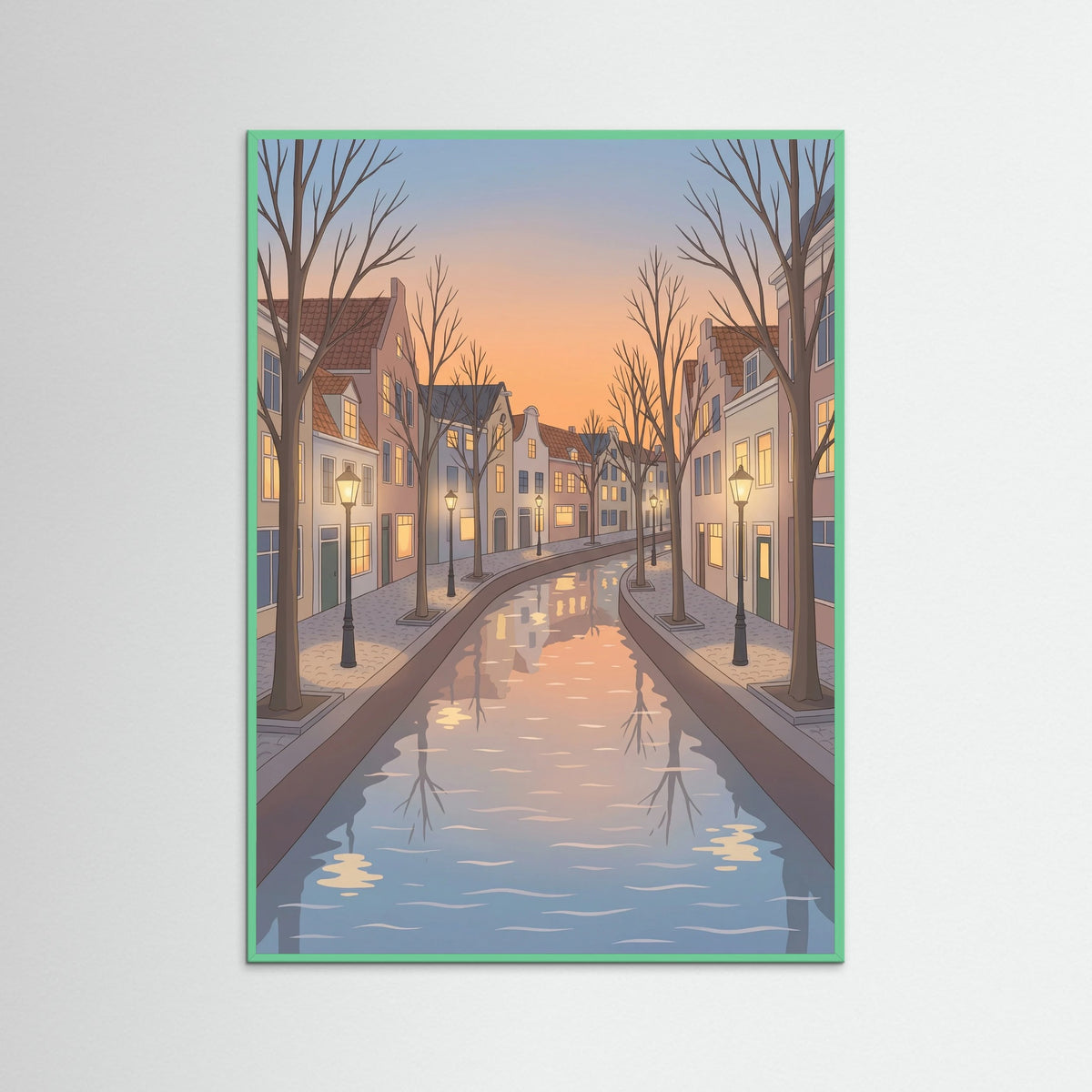 Mint Wood City Square Twilight