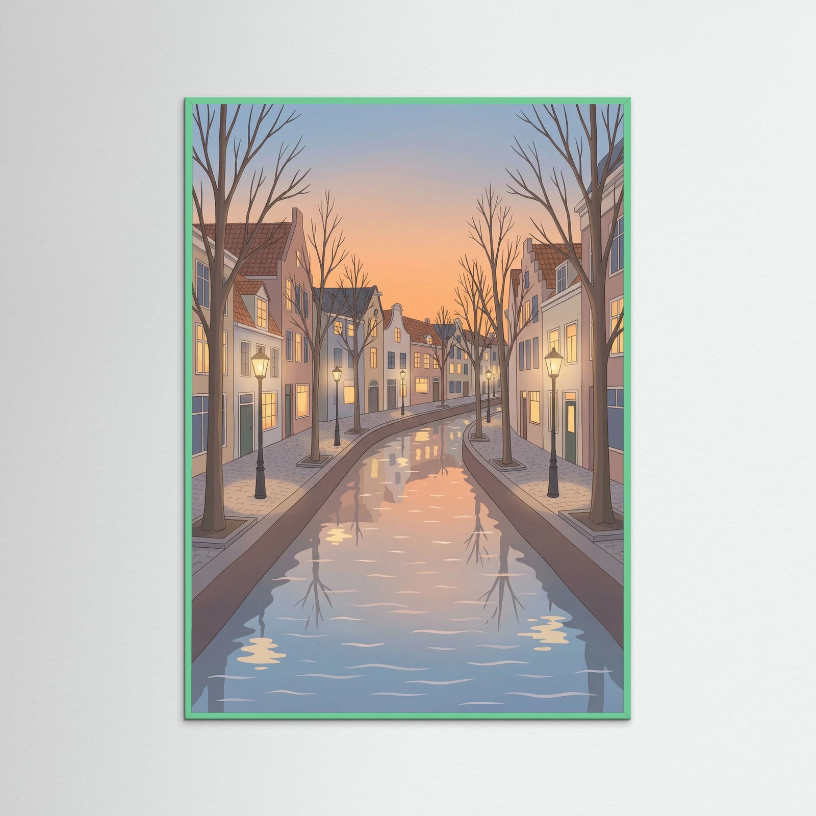 Mint Wood City Square Twilight
