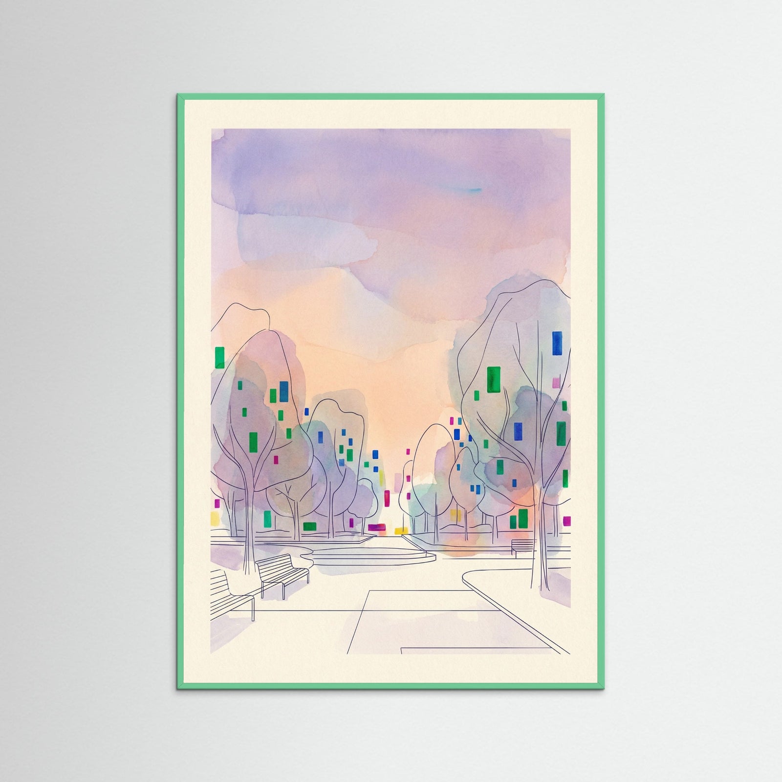 Mint Wood City Whispers