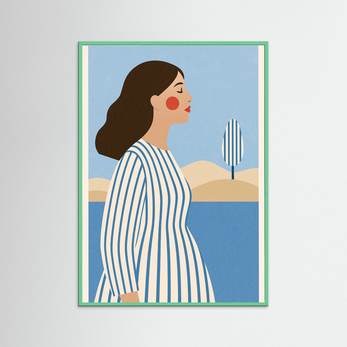 Mint Wood Cloud Kissed