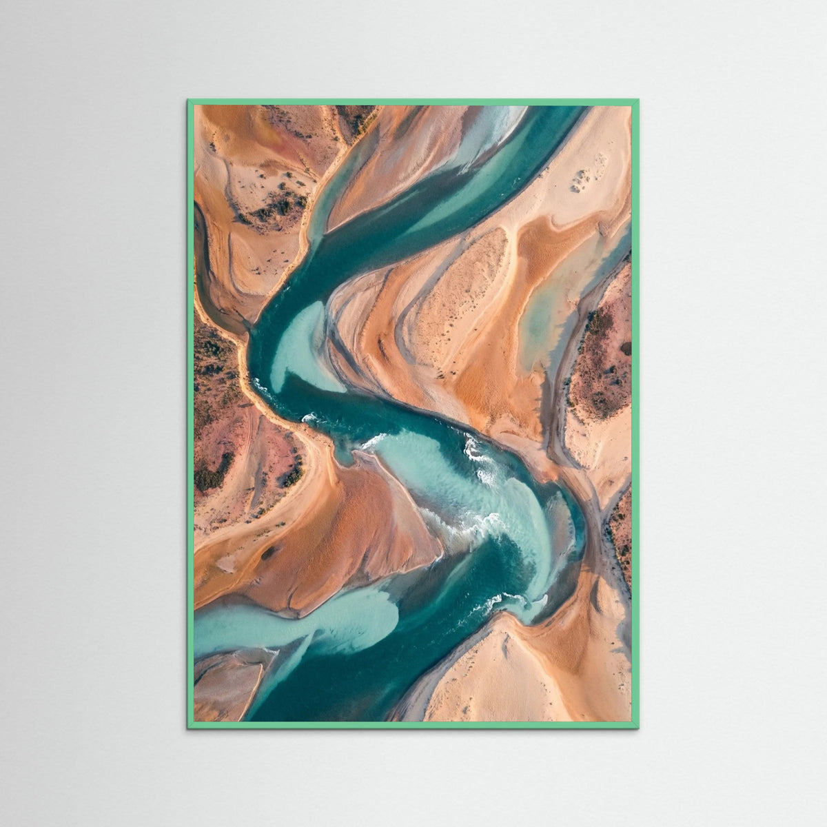 Mint Wood Coastal Serenity