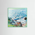 Coastline -juliste – juliste ja taidepainatus
