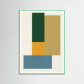 Mint Wood Color Blocked