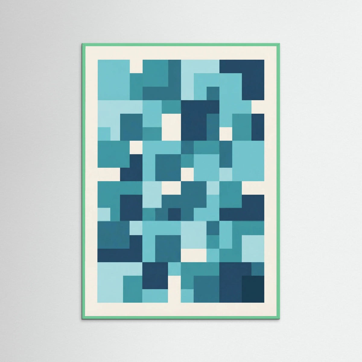 Mint Wood Concentric Harmony