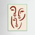 Mint Wood Contemplative Contours