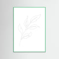 Mint Wood Contour Embrace