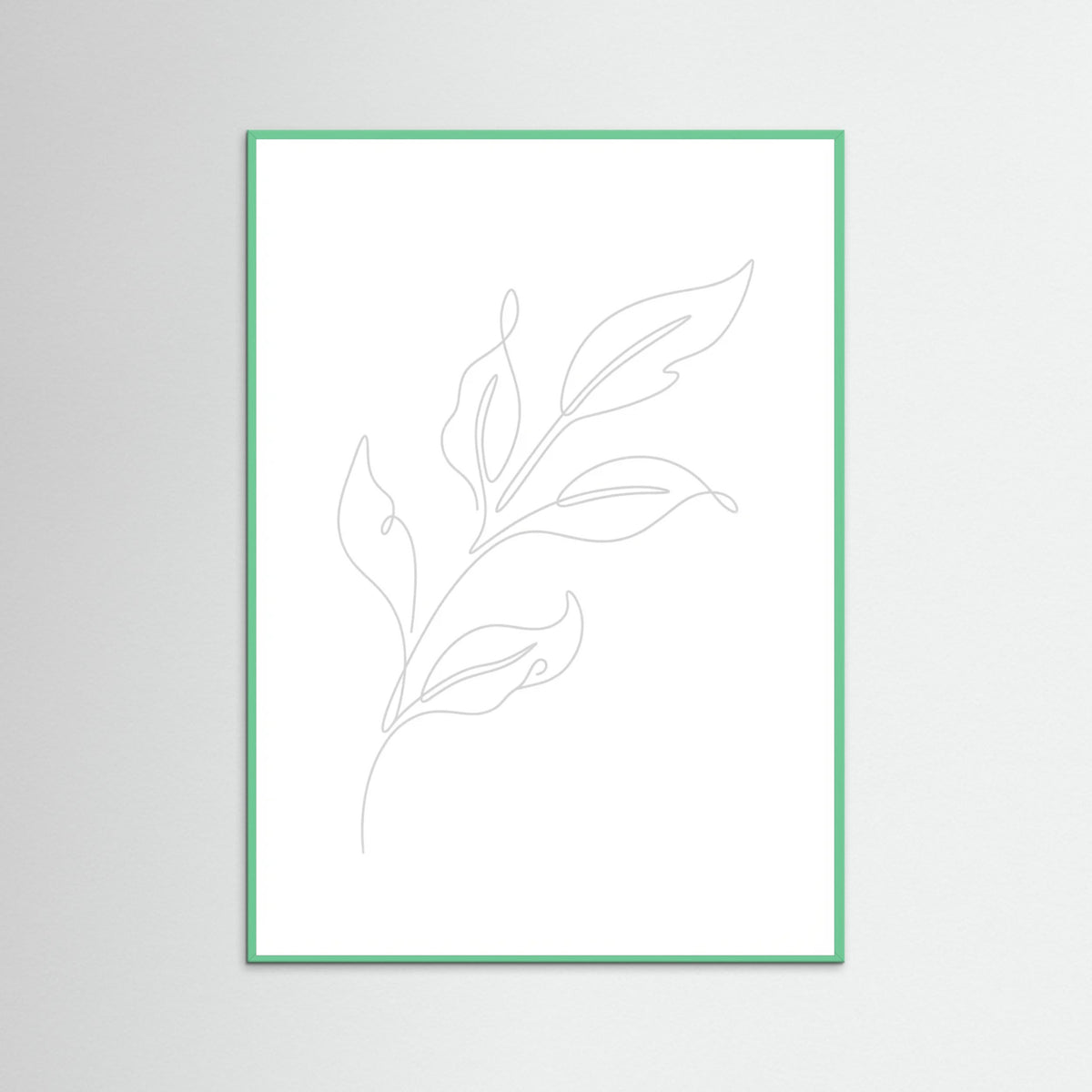 Mint Wood Contour Embrace