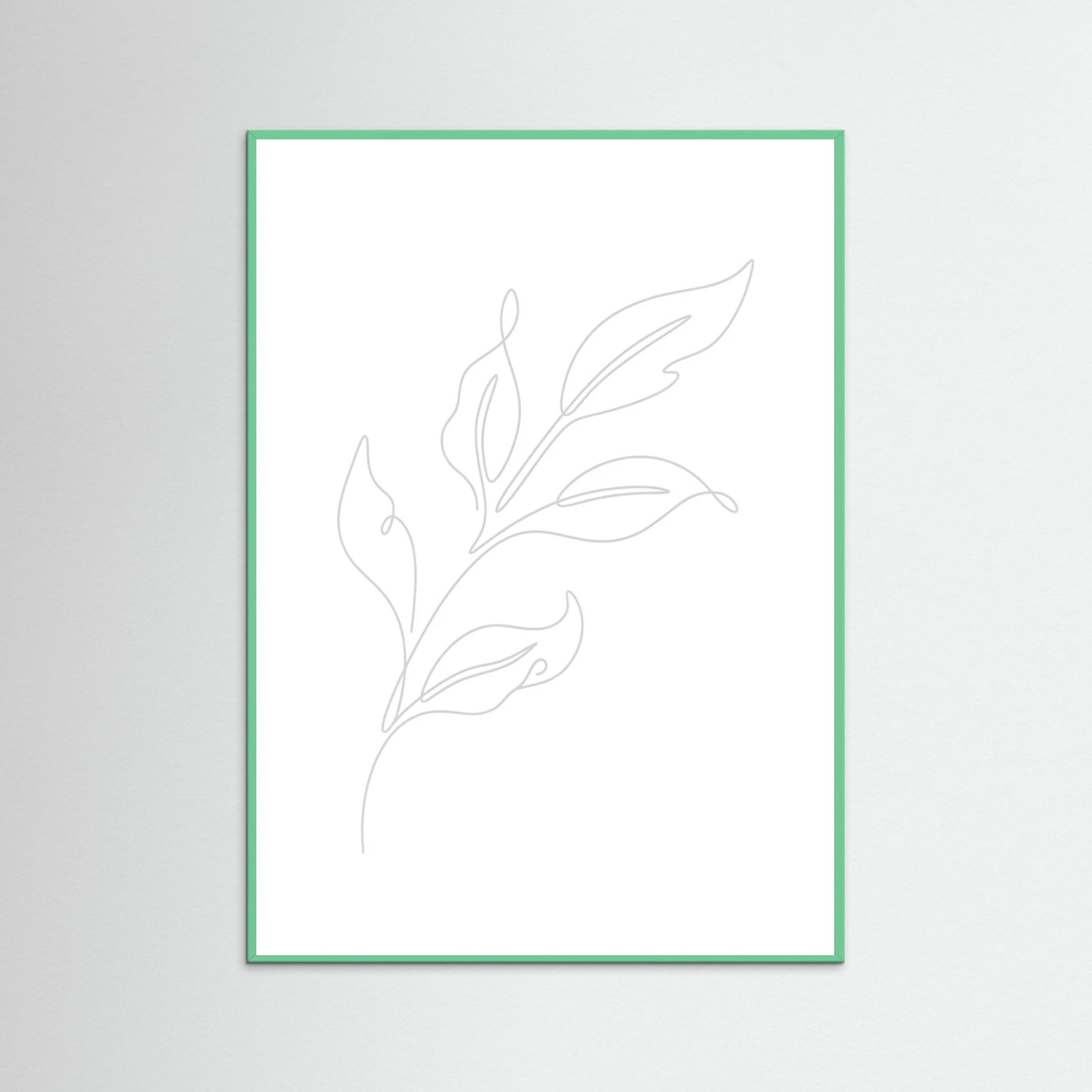Mint Wood Contour Embrace