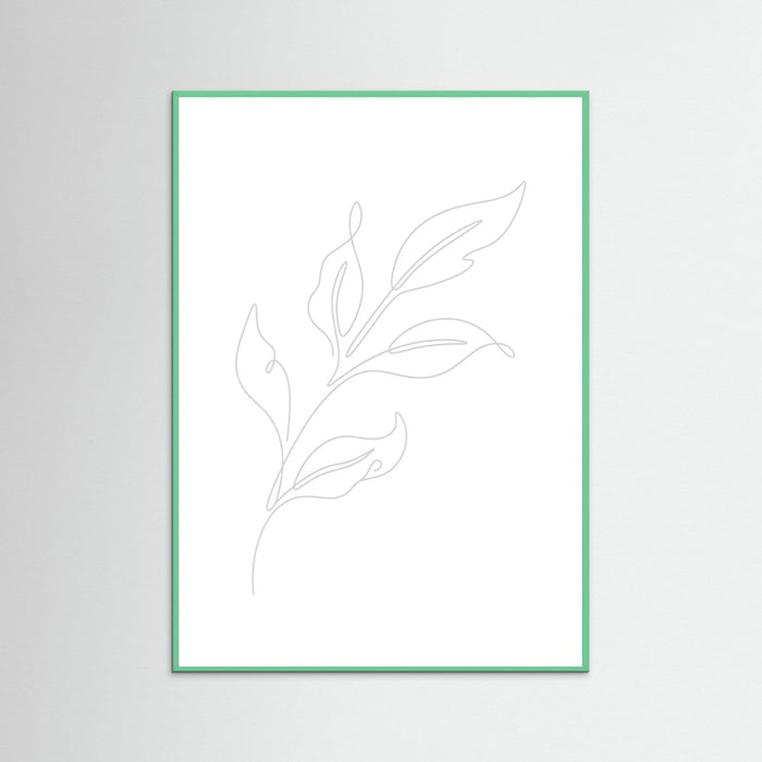 Mint Wood Contour Embrace