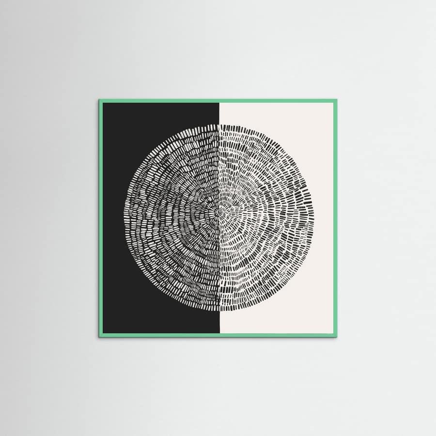 Mint Wood Convergence Poster